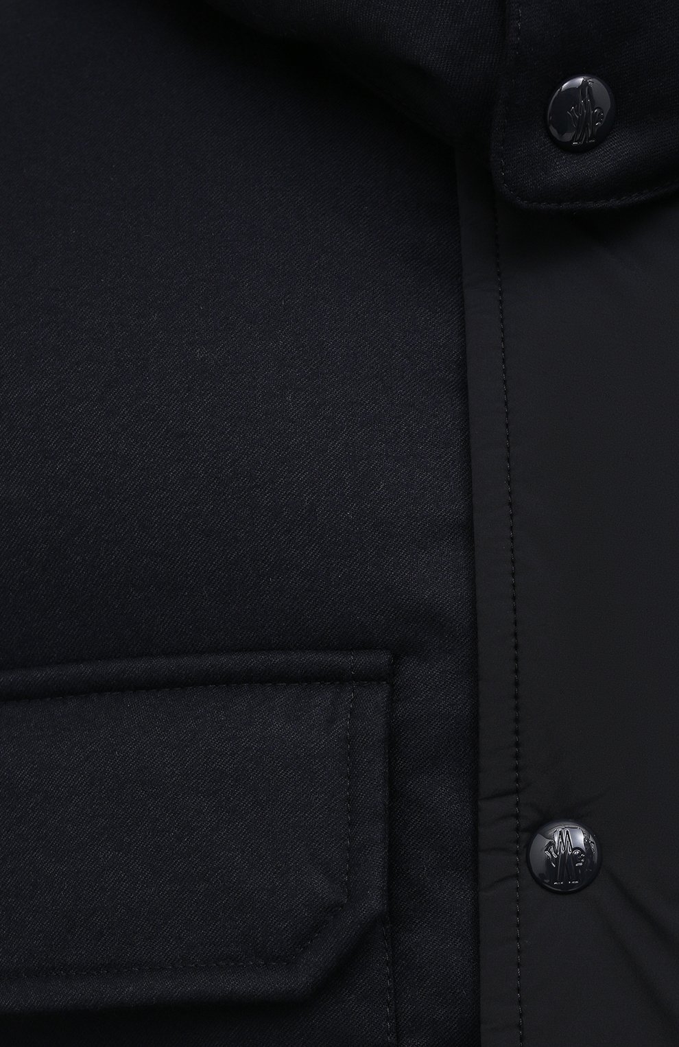 Пуховик wilfrid MONCLER темно-синего цвета по цене 157500 руб., арт. F2-091-1B538-00-53132, фото 5 Пуховик wilfrid MONCLER, арт. F2-091-1B538-00-53132, фото 5