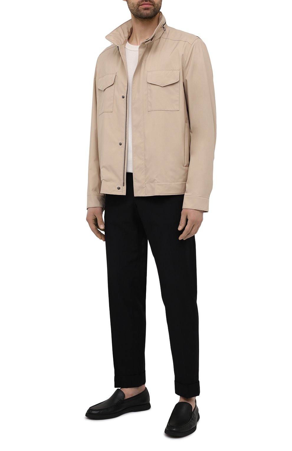 Кожаные лоферы BOSS черного цвета по цене 27300 руб., арт. 50454965, фото 2 Кожаные лоферы BOSS, арт. 50454965, фото 2