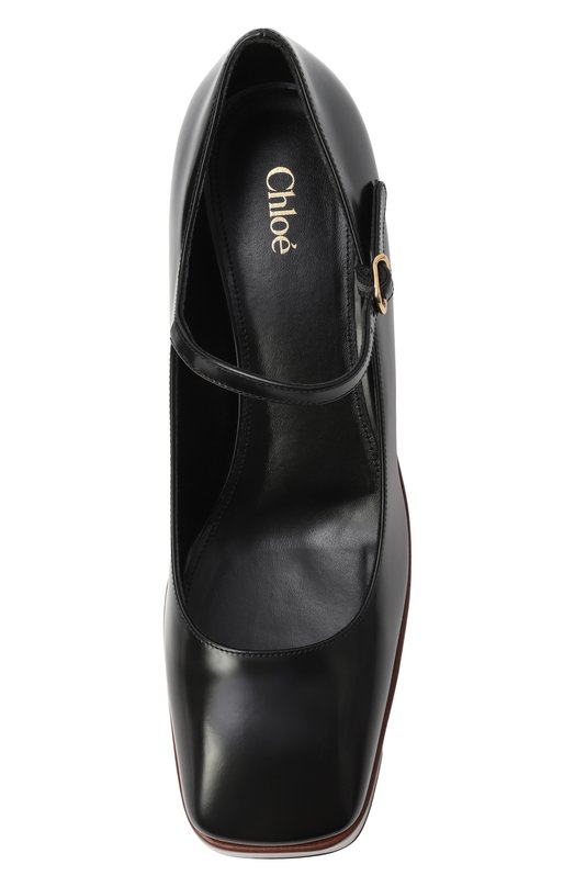 Кожаные туфли Biba Chloé CHC25A11B0L Чёрный  CHC25A11B0L Фото 6