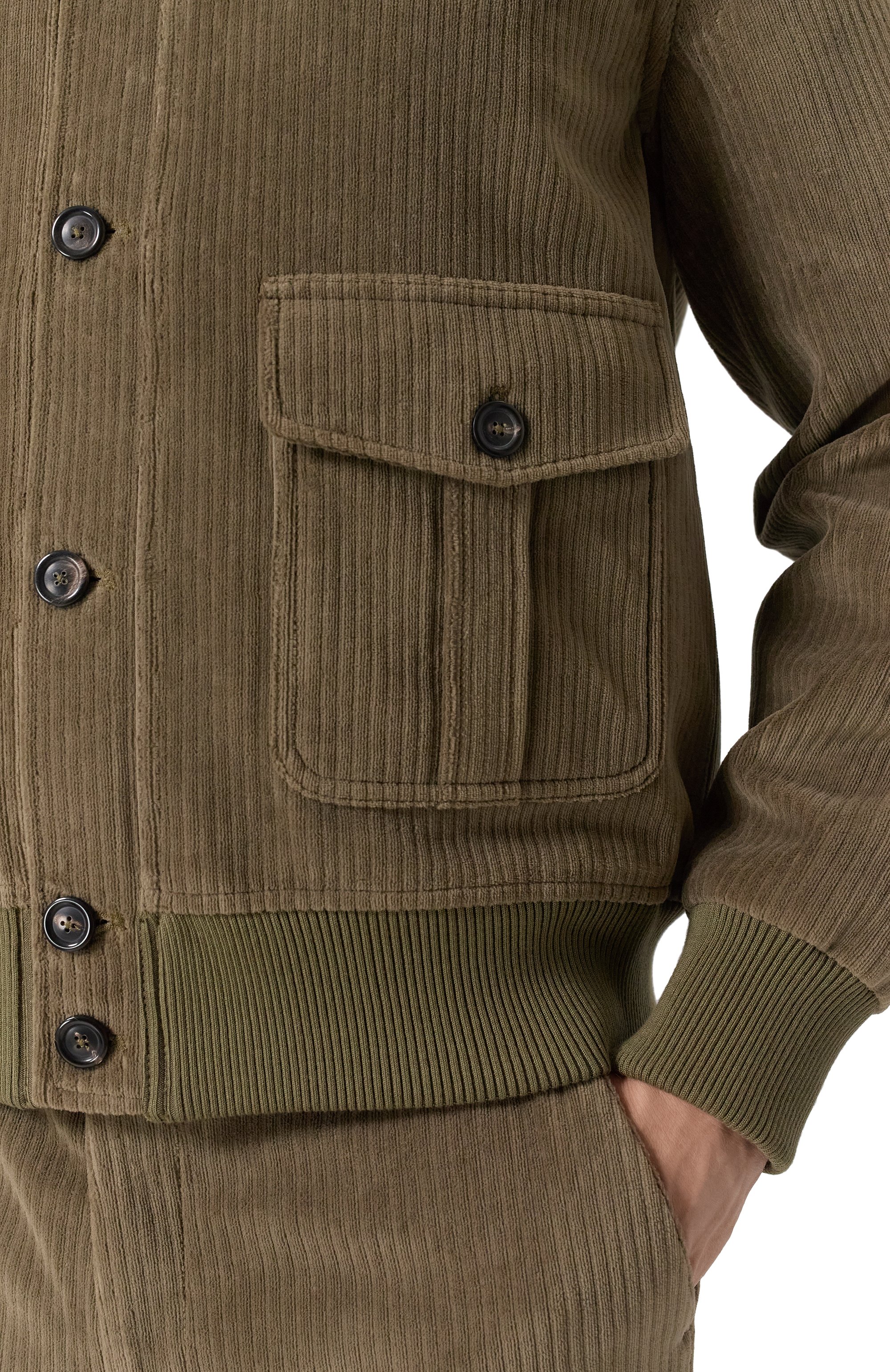 Вельветовый бомбер CIRCOLO 1901, арт. CN4966, фото 5