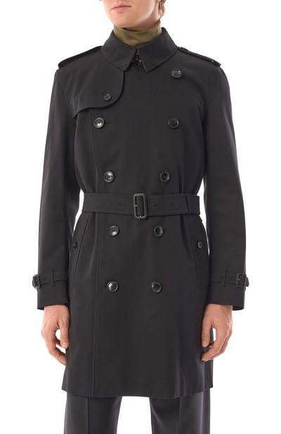 Хлопковый тренч BURBERRY, арт. 8079386, фото 3