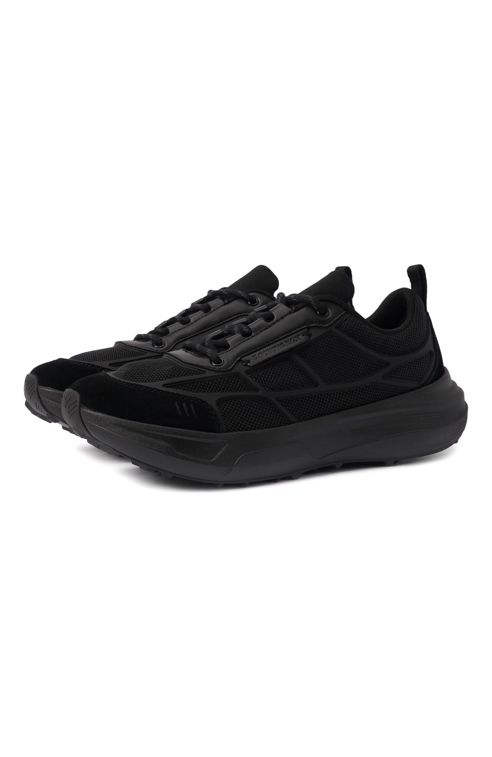 Текстильные кроссовки EMPORIO ARMANI, арт. EM006507/AF29548, фото 1