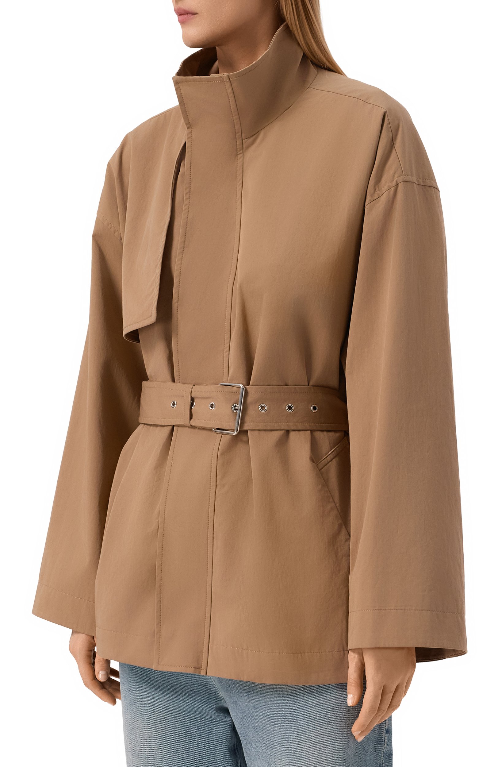 Хлопковый тренч FRAME DENIM, арт. WE26W0W003/THE SH0RT FIELD TRENCH, фото 3