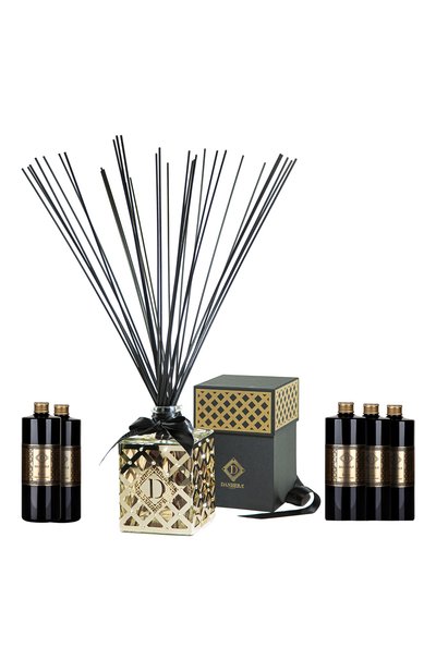 Набор из диффузора и рефила efesto jewels brillini gold infinito (2500ml) DANHERA ITALY, арт. DANHEFE2500G/BRILLINI/INF, фото 1