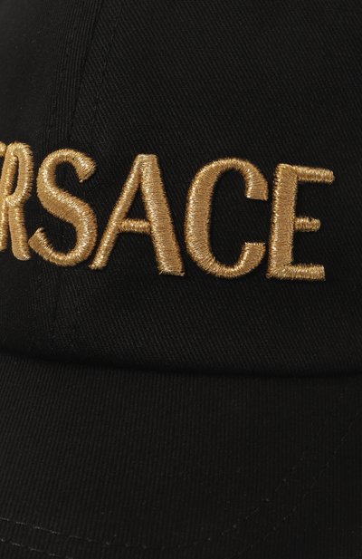 Хлопковая бейсболка VERSACE, арт. 1012693/1A08103, фото 4