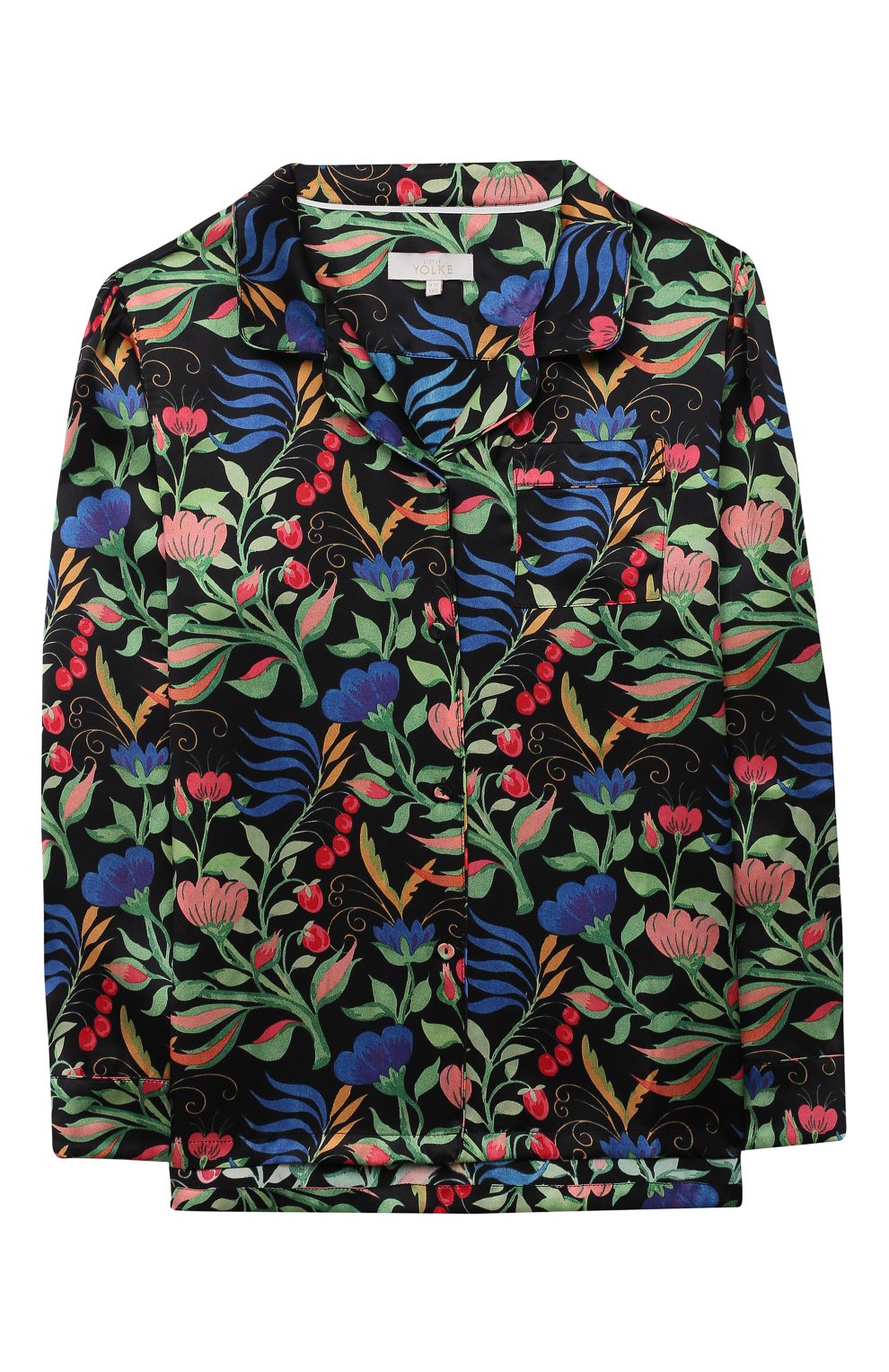 Шелковая пижама LITTLE YOLKE, арт. SS21-12S-WF-B/5-12Y, фото 2