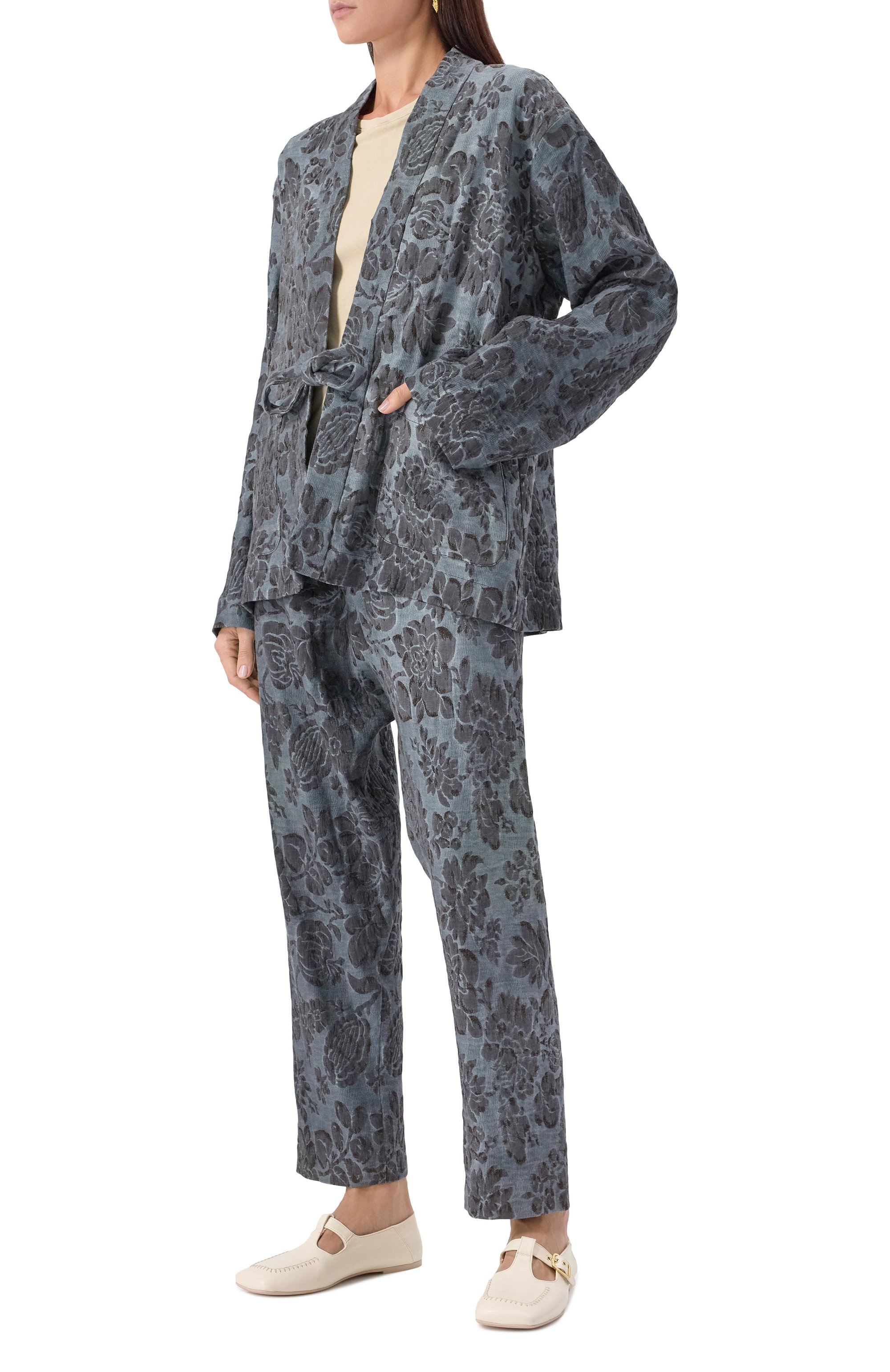 Кожаные балетки ceramic AGL, арт. D840006PG/KA076, фото 2