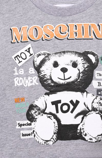 Укороченный лонгслив MOSCHINO, арт. HD000U/LAA20/4-8, фото 3