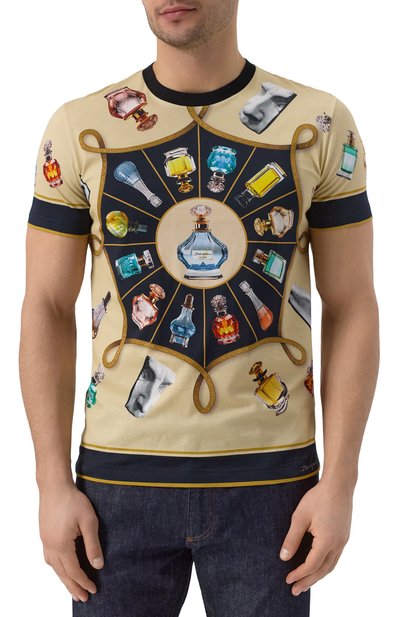 Хлопковая футболка DOLCE & GABBANA, арт. G8RN8T/II7G0, фото 3