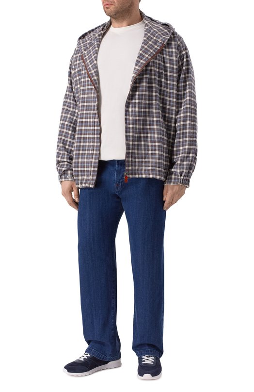 Джинсы Kiton UPNJS1K0146H02 Синий  UPNJS1K0146H02 Фото 2