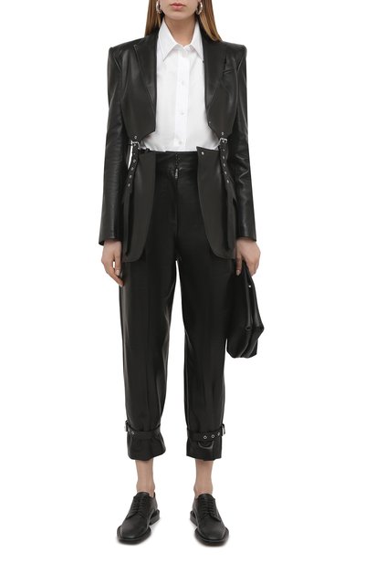 Кожаный жакет ALEXANDER MCQUEEN, арт. 659732/Q5AFZ, фото 2