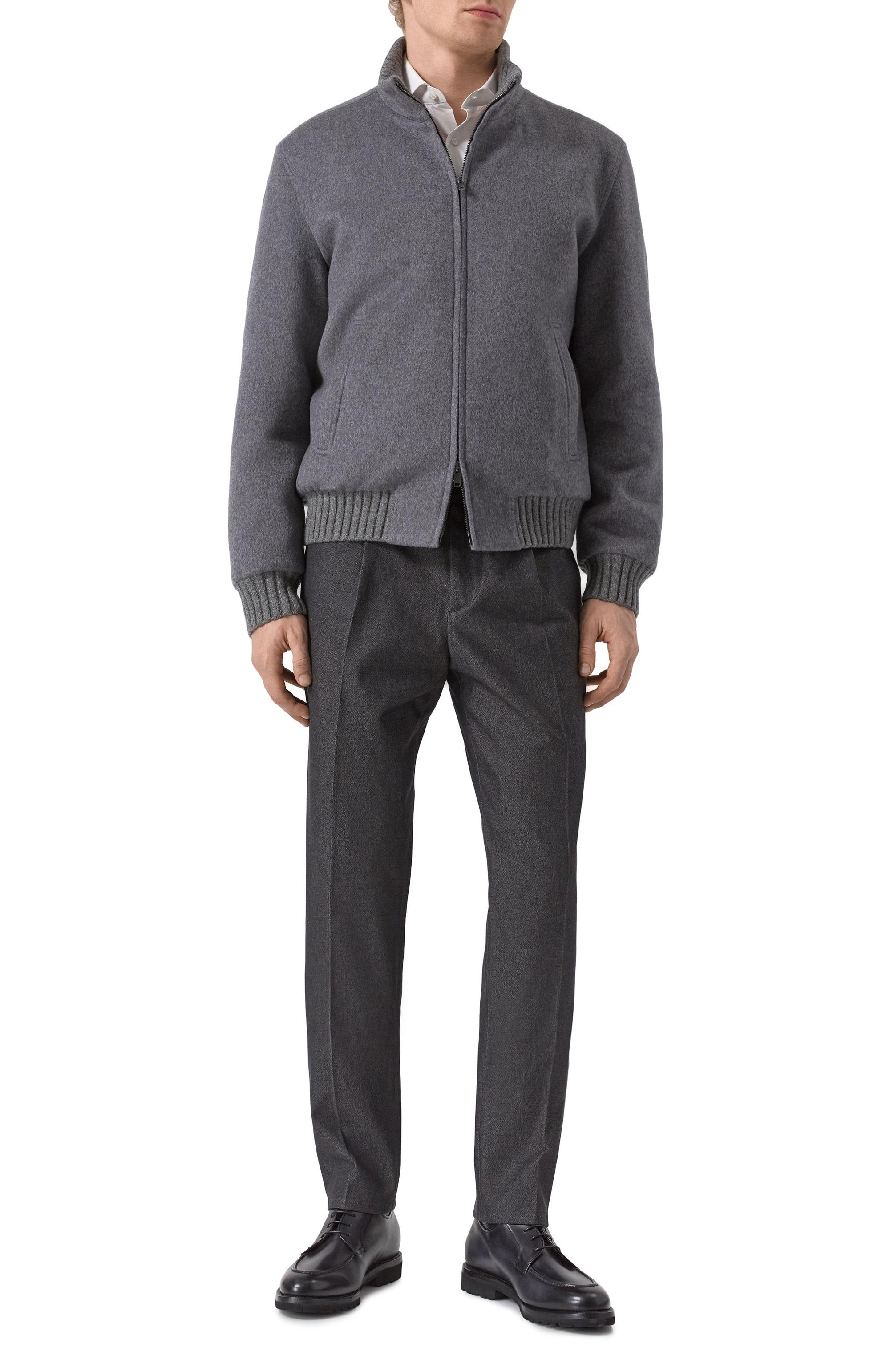 Кашемировый бомбер с подкладкой из норки MVST, арт. FTXTRECK-ES4275V BS/LC1599, фото 2