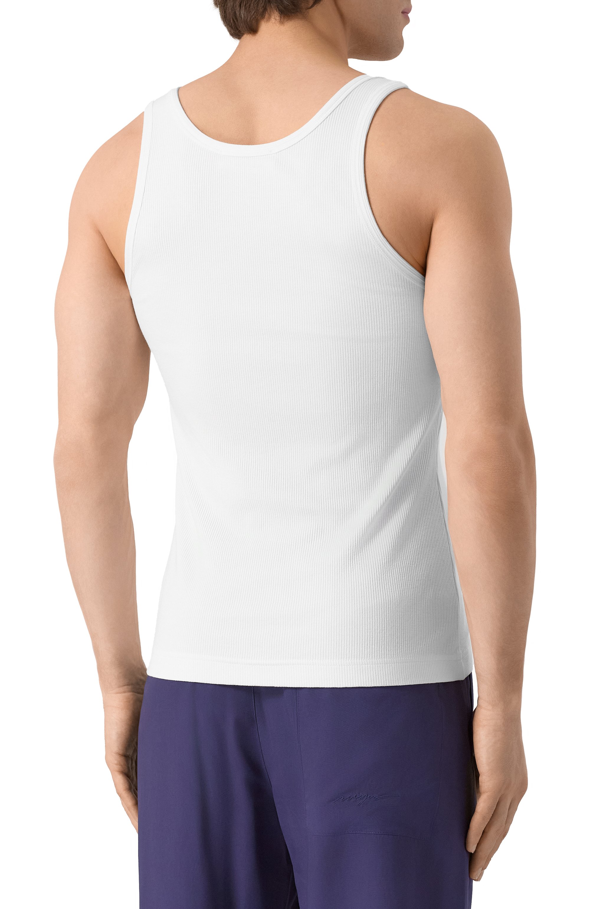 Майка из вискозы MOSCHINO белого цвета по цене 23700 руб., арт. A8907/0245, фото 4 Майка из вискозы MOSCHINO, арт. A8907/0245, фото 4