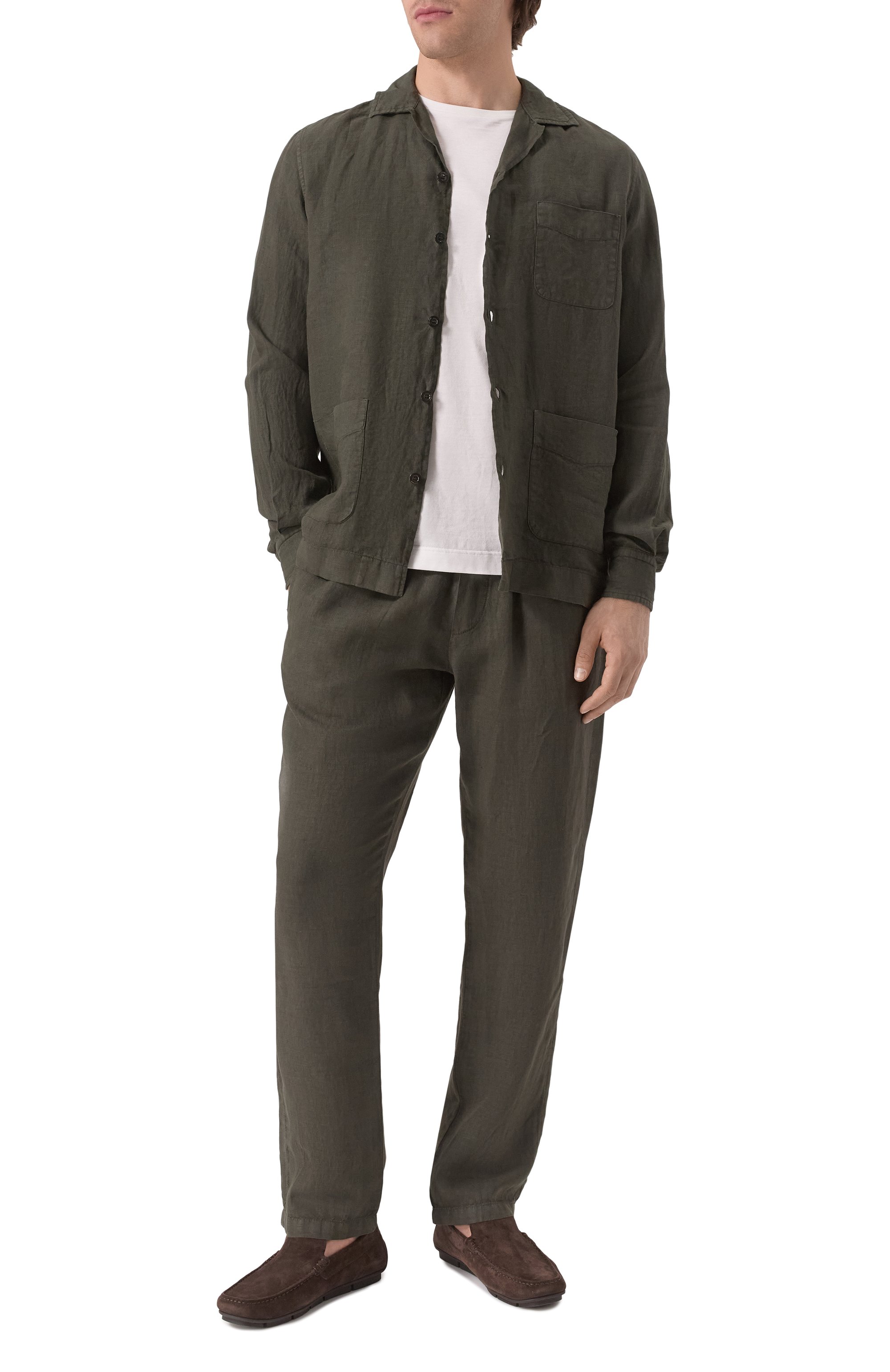 Льняные брюки BOGLIOLI, арт. 89895Q/SB5752, фото 2