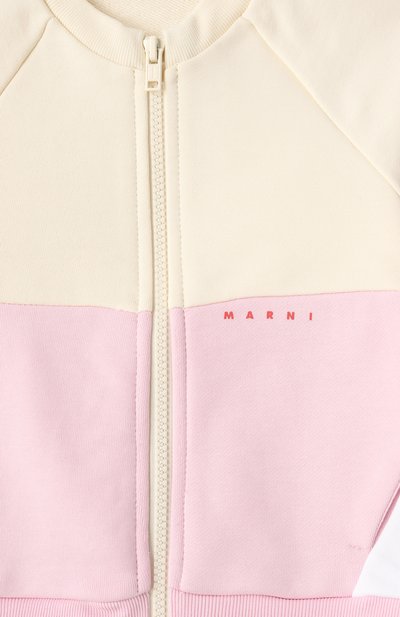 Хлопковая толстовка MARNI, арт. M01389/M00V0, фото 3
