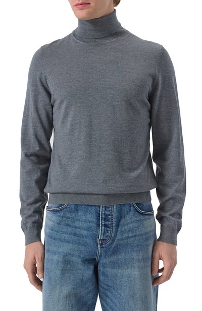 Шерстяная водолазка BOSS, арт. 50468262, фото 3