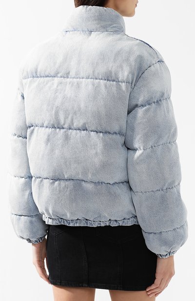 Хлопковый пуховик ALEXANDER WANG голубого цвета по цене 55600 руб., арт. 4D992328DL, фото 4 Хлопковый пуховик ALEXANDER WANG, арт. 4D992328DL, фото 4