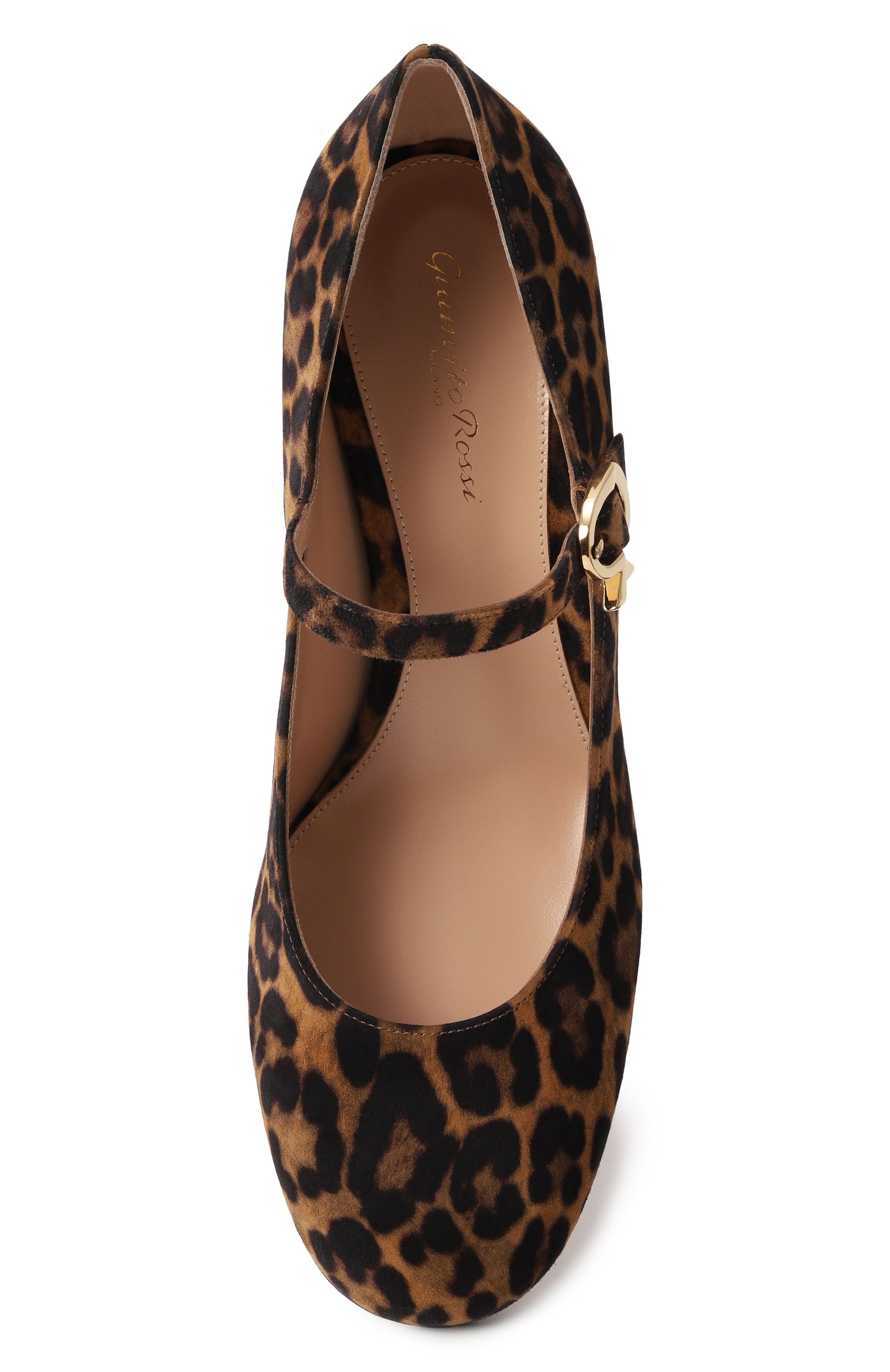 Замшевые туфли ribbon GIANVITO ROSSI, арт. G22101.45RIC.CMDALLP, фото 6