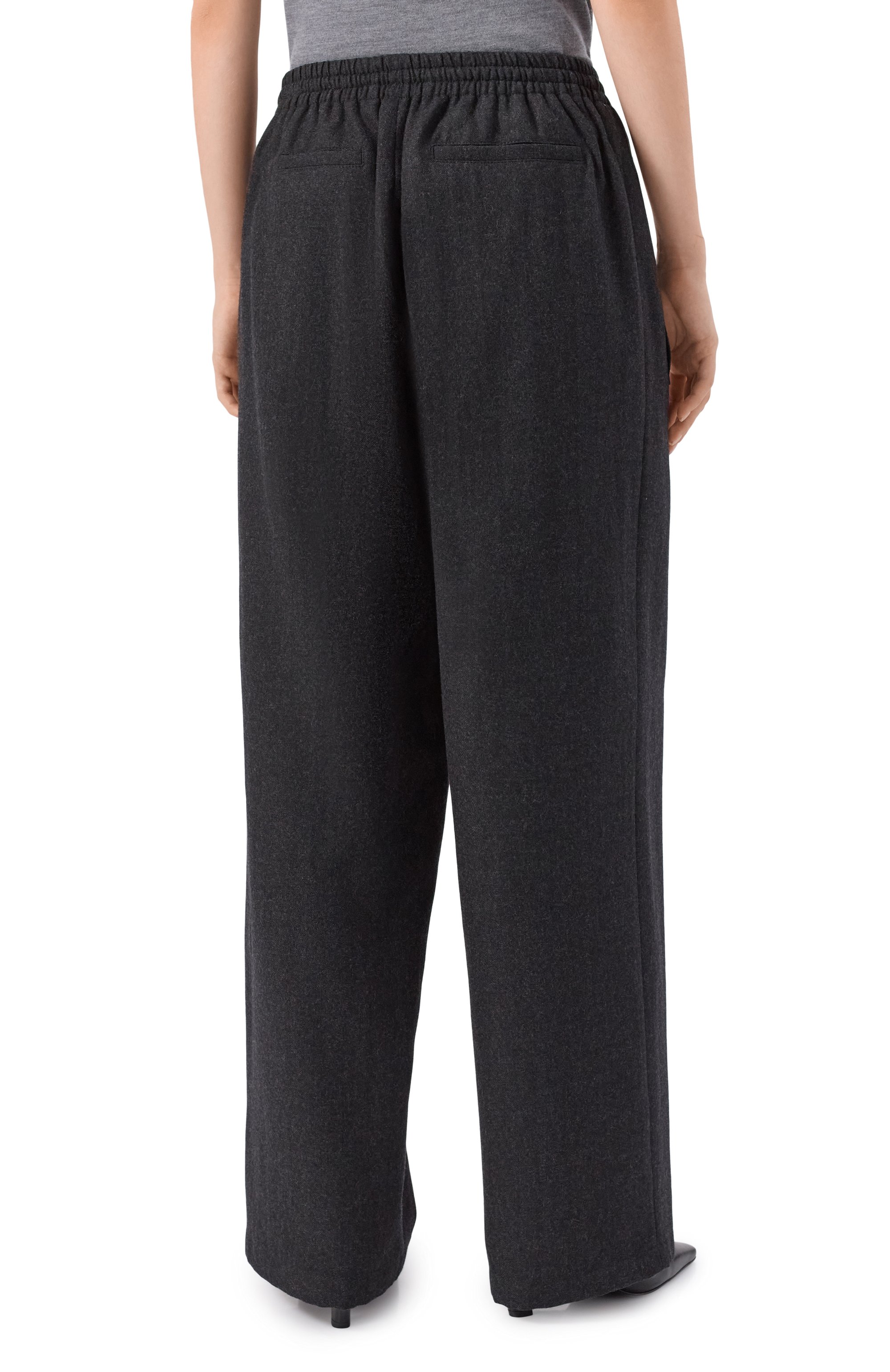 Шерстяные брюки LE17SEPTEMBRE, арт. LS2579PT002ECH, фото 4