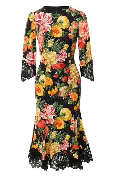 Женское платье с принтом DOLCE & GABBANA, арт. F6D2RT/FSRJ9