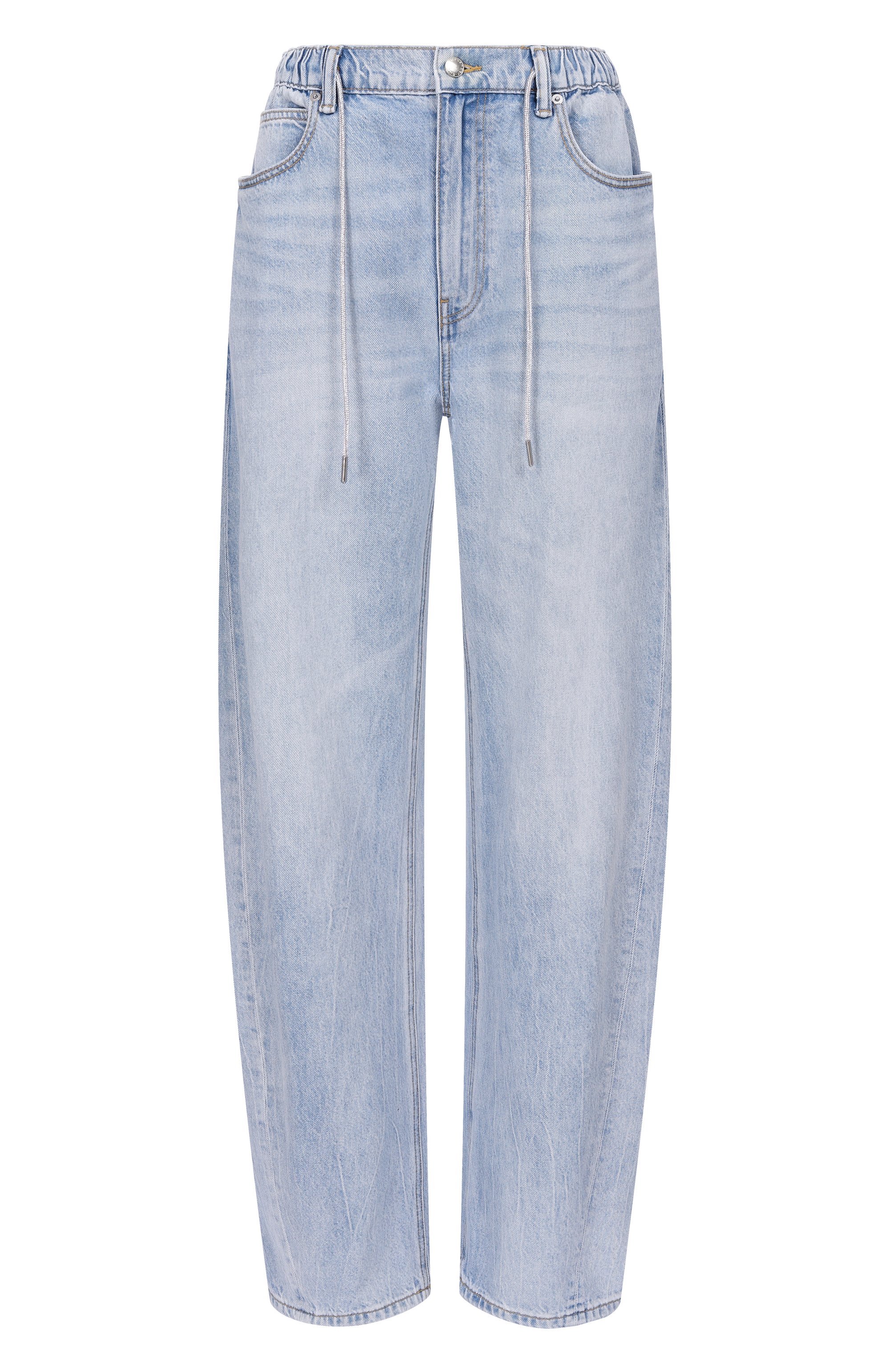 Джинсы ALEXANDER WANG голубого цвета по цене 89950 руб., арт. 4DC3264165, фото 1 Джинсы ALEXANDER WANG, арт. 4DC3264165, фото 1