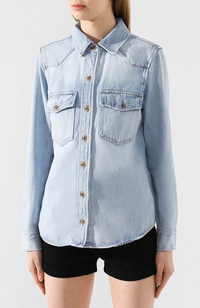 Джинсовая рубашка FRAME DENIM, арт. HDSH207, фото 3