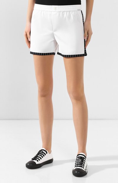 Хлопковые шорты DOLCE & GABBANA белого цвета по цене 49950 руб., арт. 03A26T/FU6S8, фото 3 Хлопковые шорты DOLCE & GABBANA, арт. 03A26T/FU6S8, фото 3
