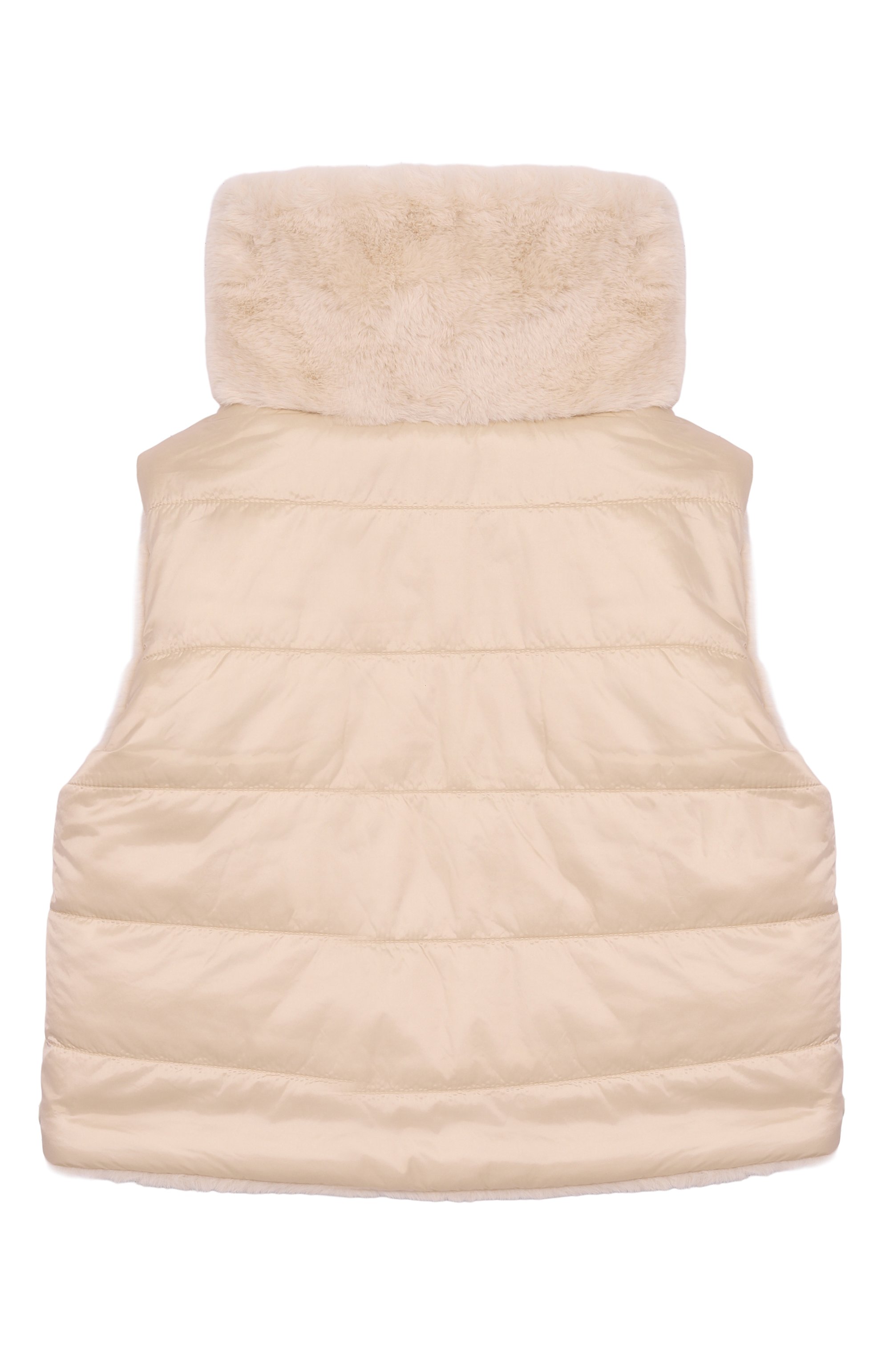 Двусторонний жилет из экомеха SAVE THE DUCK, арт. J82493G/ZENIA/FURY21, фото 4