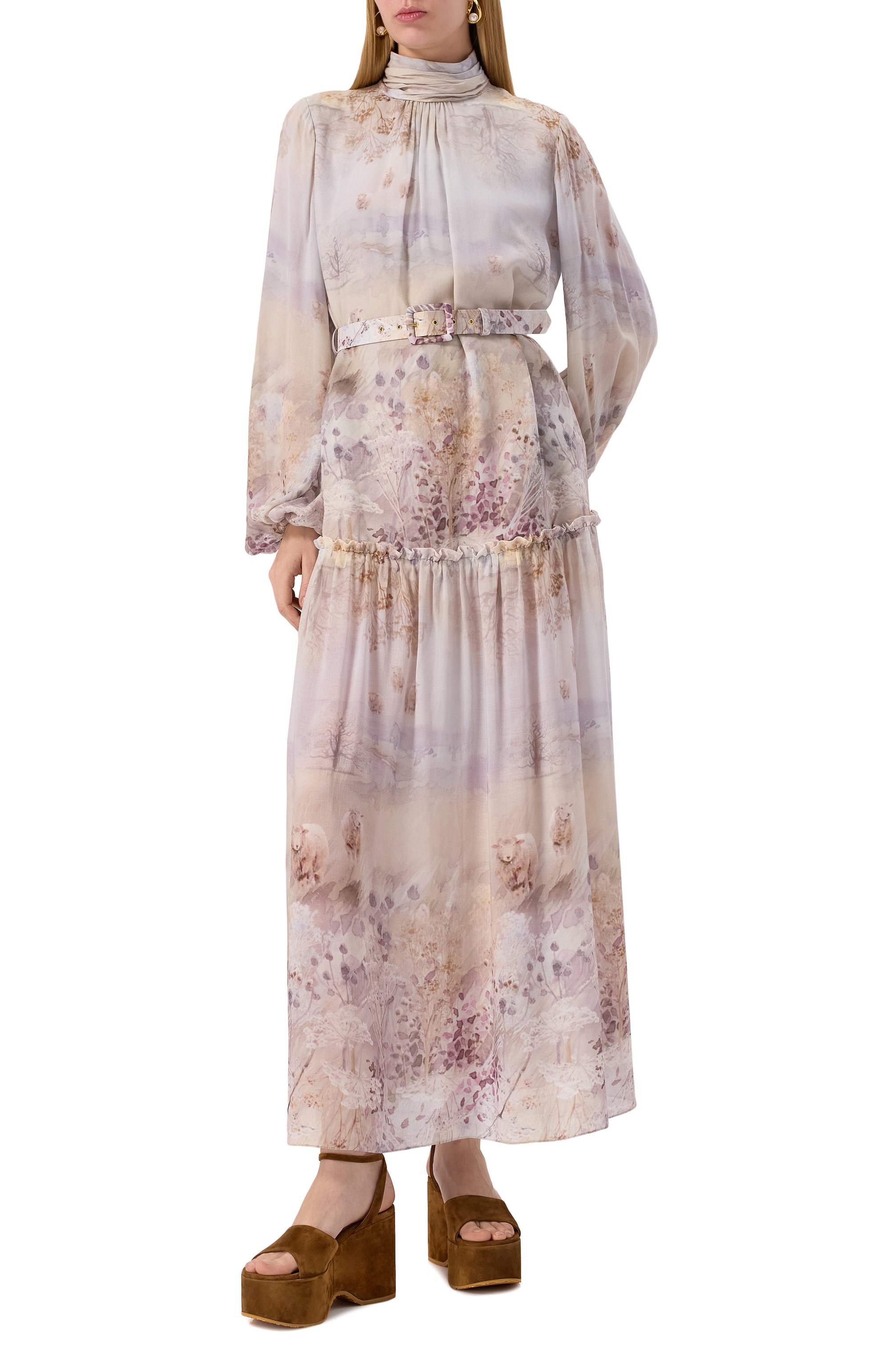 Замшевые босоножки thalia GIANVITO ROSSI, арт. G32504.45RIC.CAMTEXA, фото 2