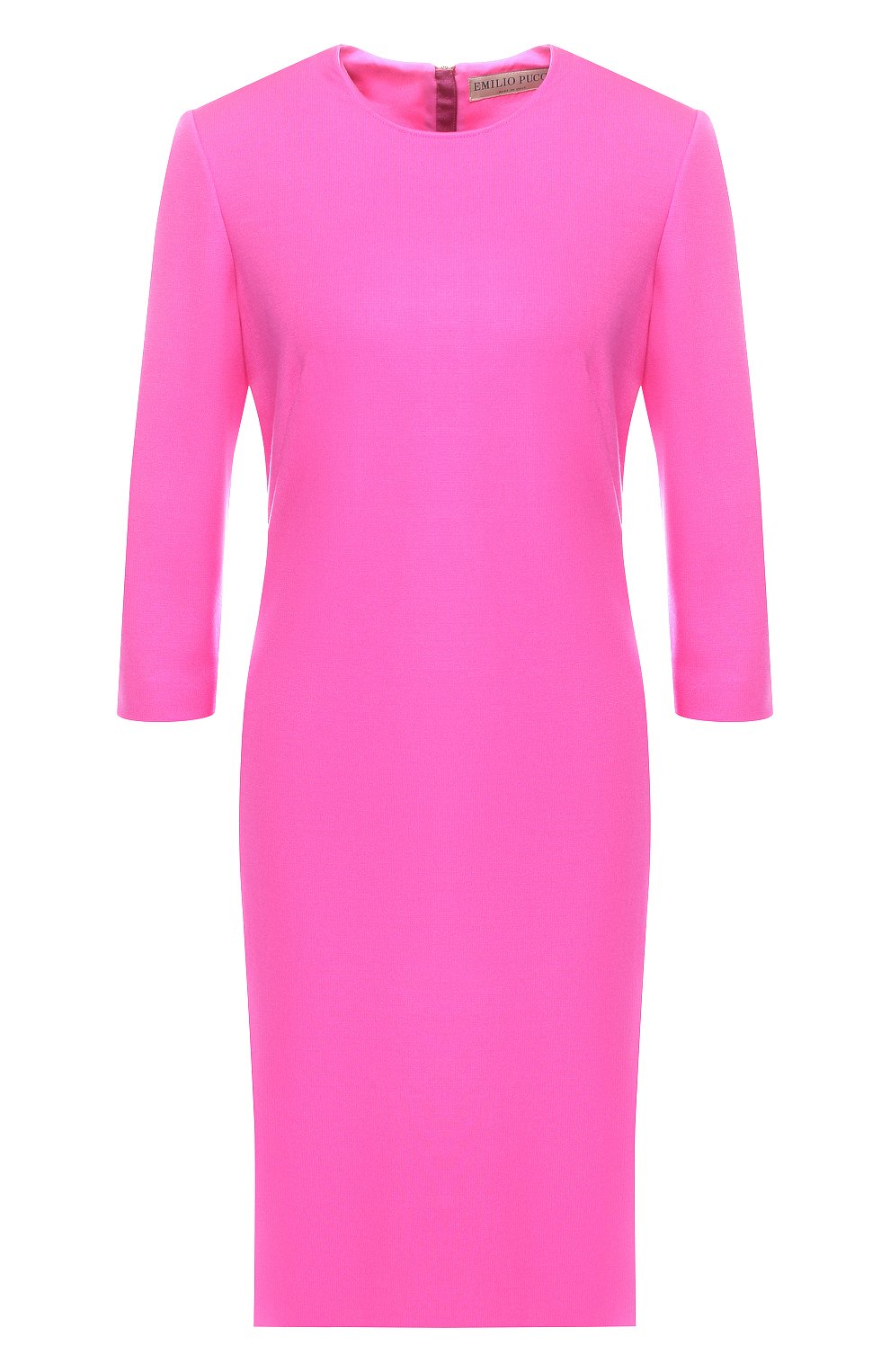 Платье с укороченным рукавом EMILIO PUCCI фуксия цвета по цене 82700 руб., арт. 9ERH01/9E617, фото 1 Платье с укороченным рукавом EMILIO PUCCI, арт. 9ERH01/9E617, фото 1