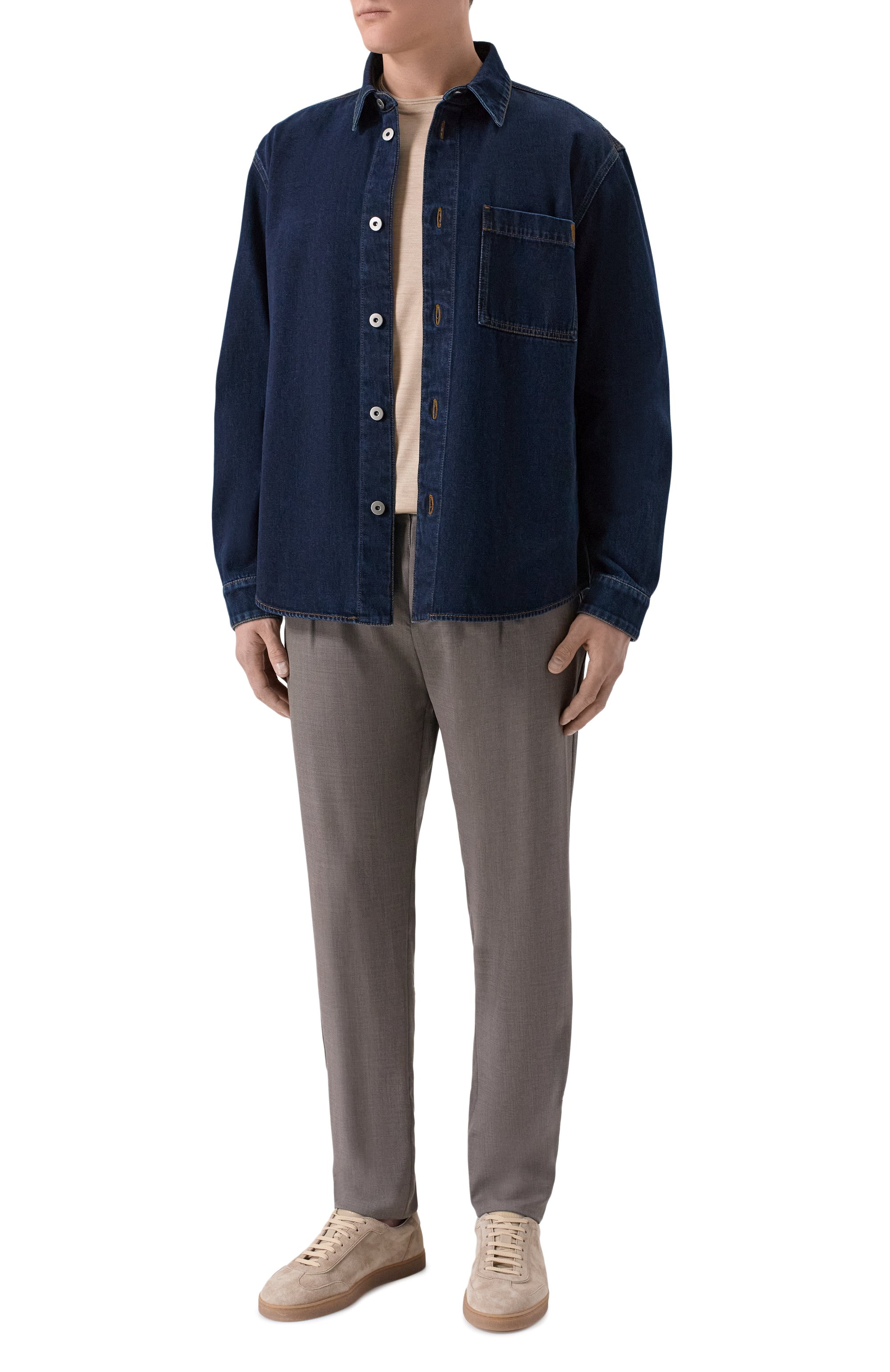 Шелковая футболка DOLCE & GABBANA, арт. G8ST1T/G7P0F, фото 2