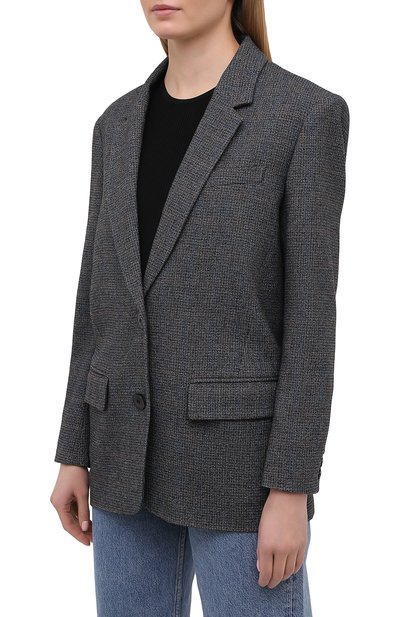 Жакет из шерсти и хлопка ISABEL MARANT ETOILE, арт. VE1513-21P011E/ILINDAE, фото 3
