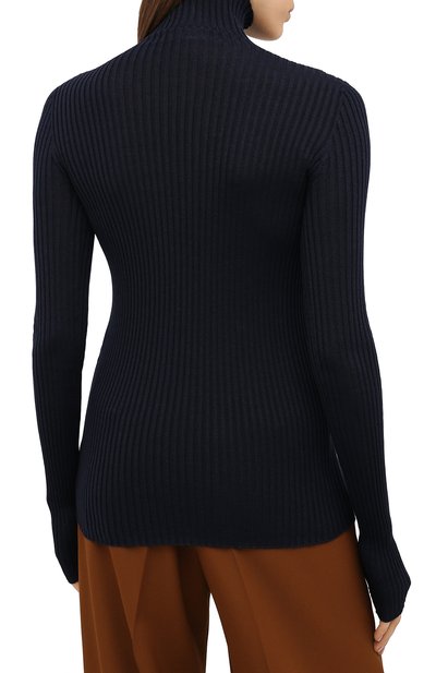 Водолазка из шерсти и шелка JIL SANDER, арт. JPPR754509-WRY21078, фото 4