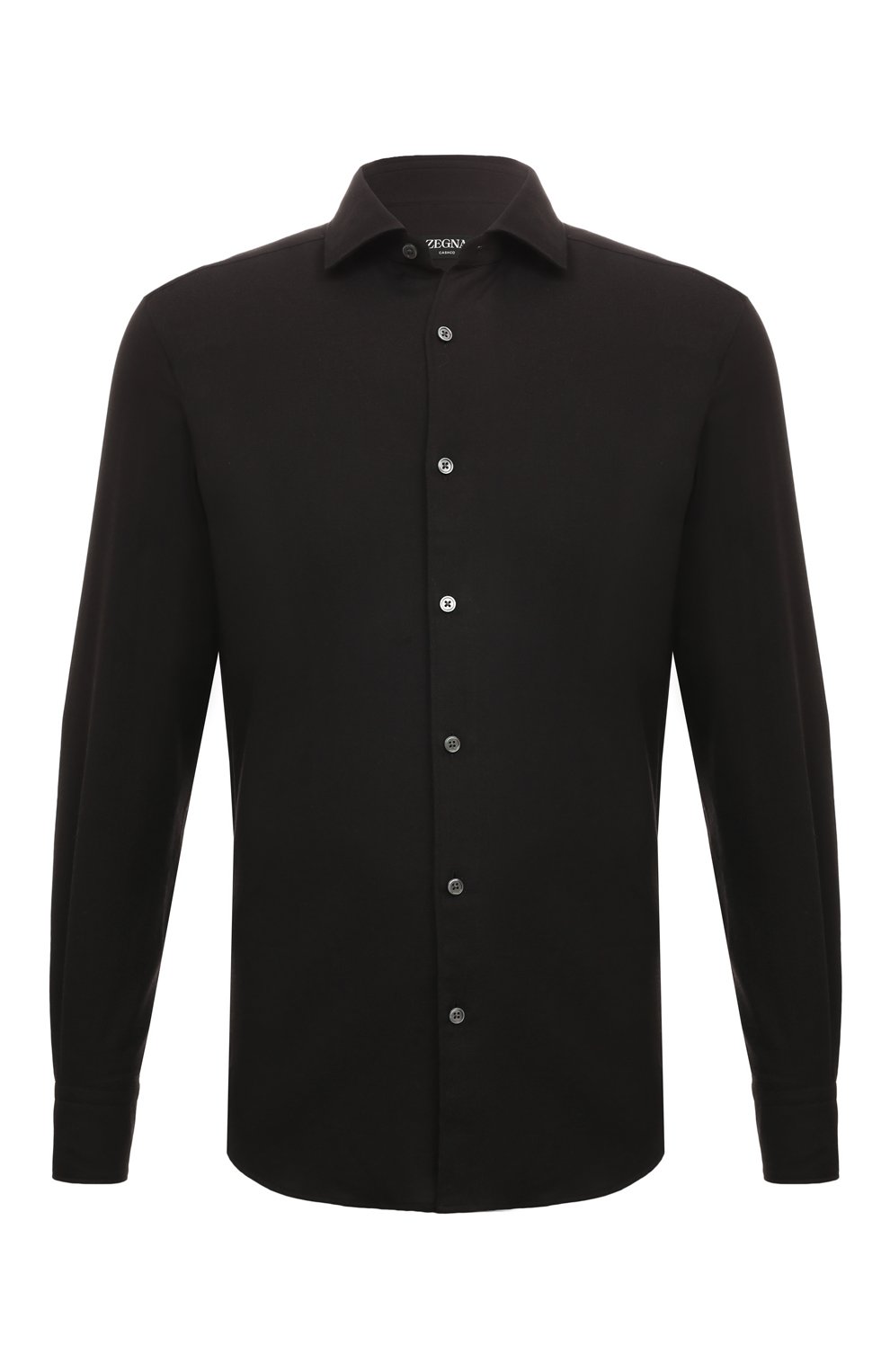 Рубашка из хлопка и кашемира ZEGNA, арт. SRF5/E8X44A6, фото 1