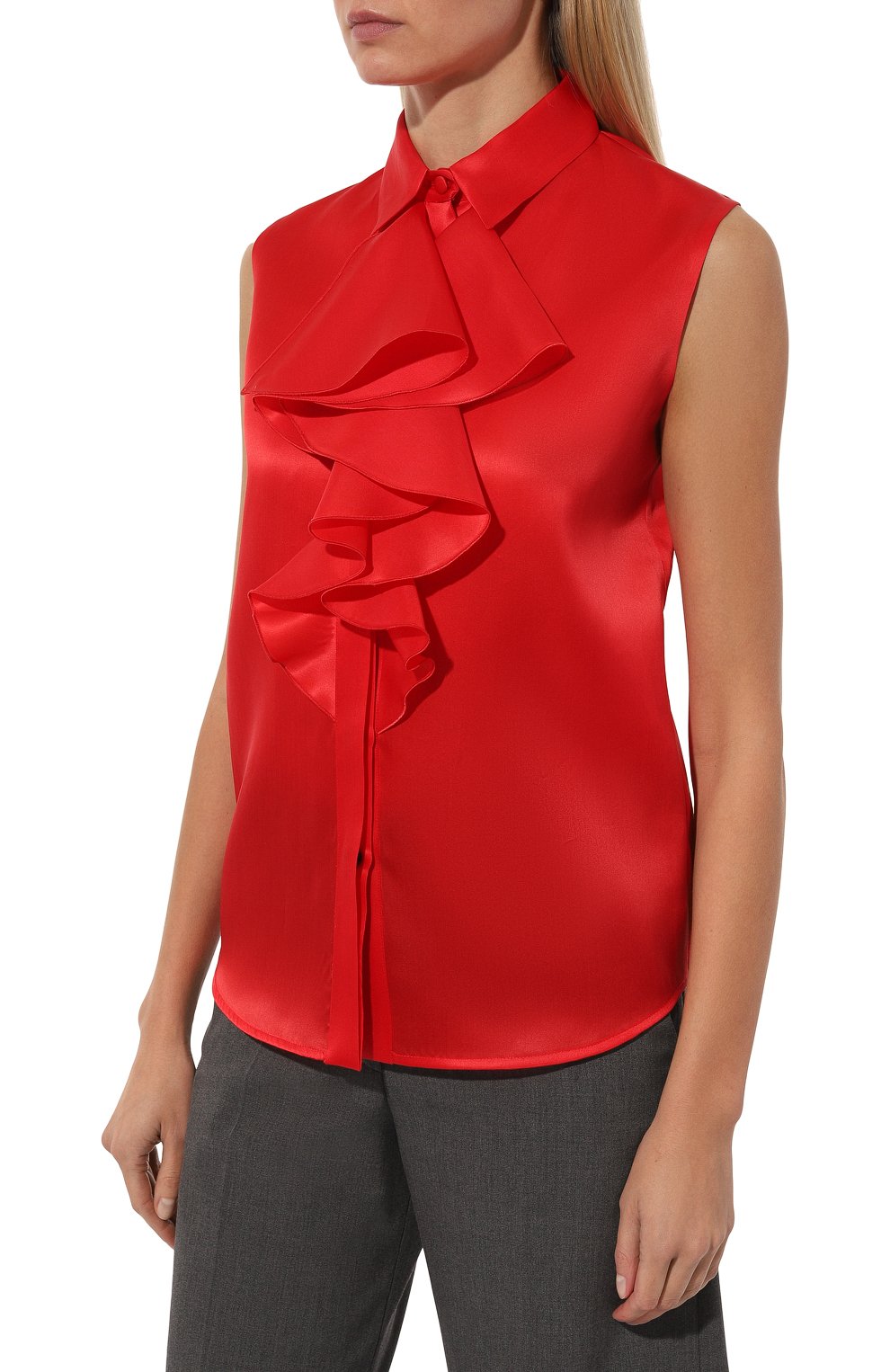 Шелковая блузка KITON, арт. D58411K0572E03, фото 3