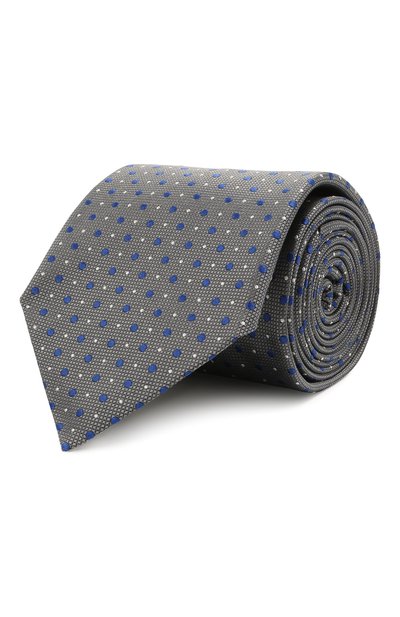 Мужской шелковый галстук CANALI, арт. 70/HJ03240