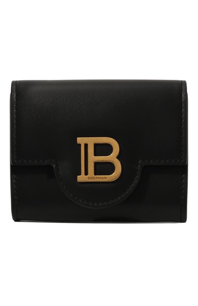 Женские кожаное портмоне BALMAIN, арт. CN1NN216/LAVE