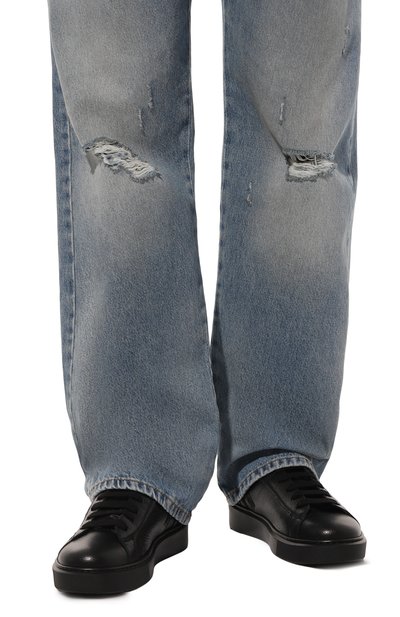 Кожаные кеды DOUCAL'S, арт. DU3321ALEXUJ235N, фото 3