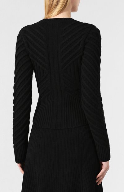 Свитер из смеси шерсти и кашемира ALEXANDER MCQUEEN, арт. 585249/Q1AG7, фото 4