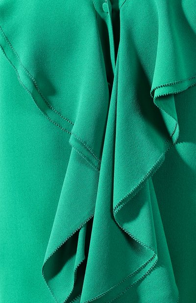 Шелковая блузка ALEXANDER MCQUEEN, арт. 606021/QBAAF, фото 5