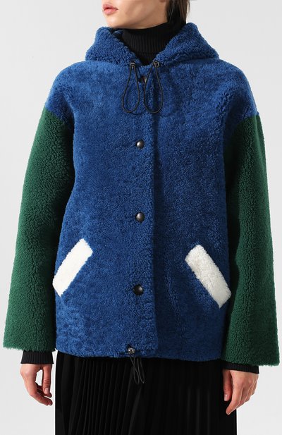 Меховое пальто из овчины INES&MARECHAL, арт. D0NALD, фото 3