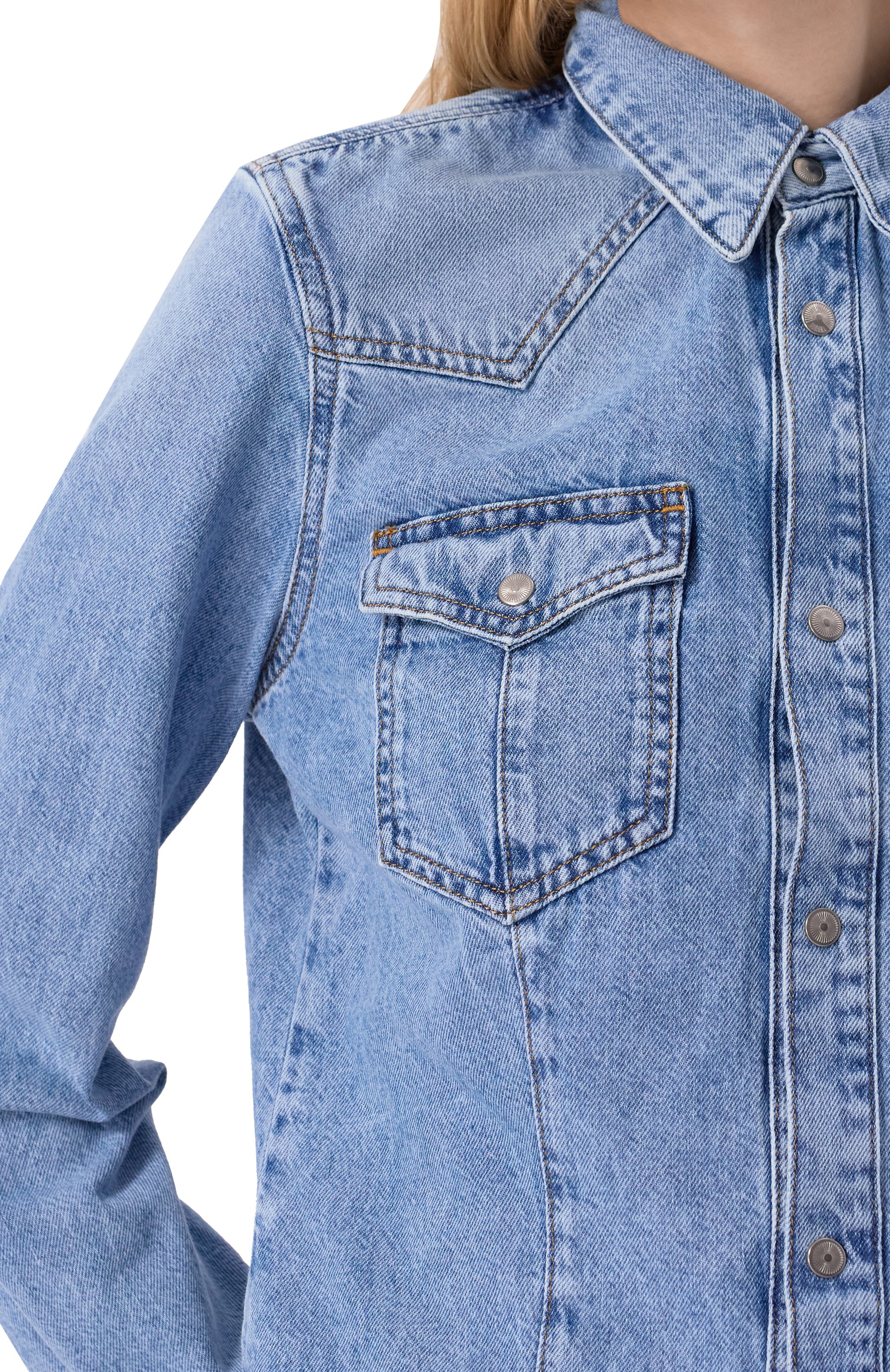 Джинсовая рубашка DIESEL, арт. A09966/068KC, фото 5