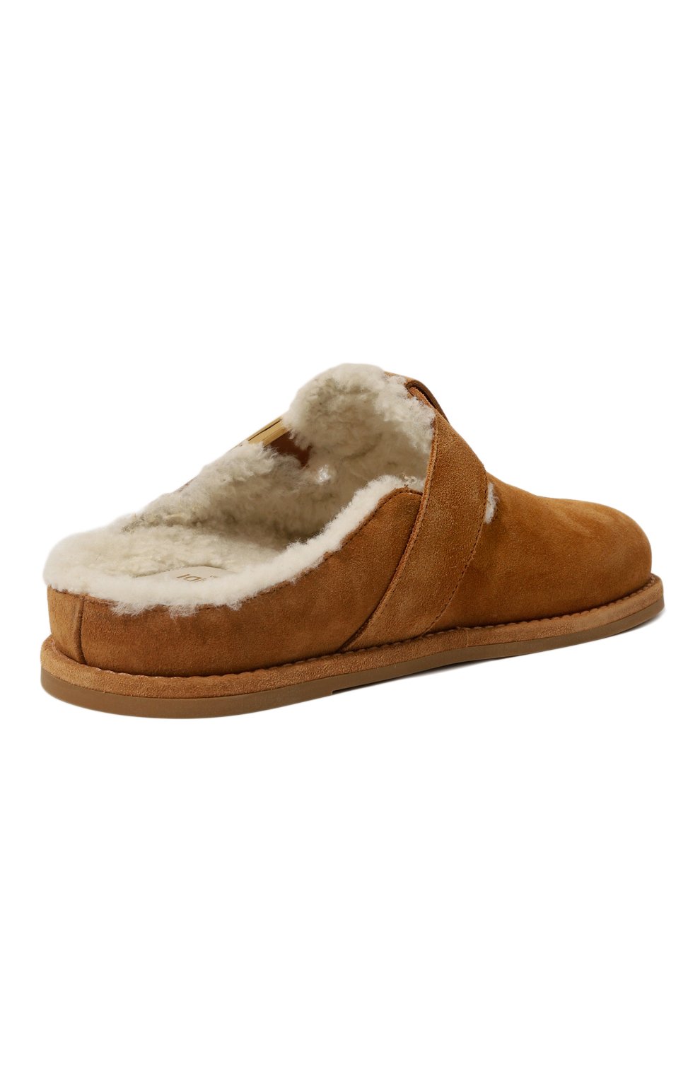 Замшевые сабо FENDI, арт. 8R8448 TK6, фото 5