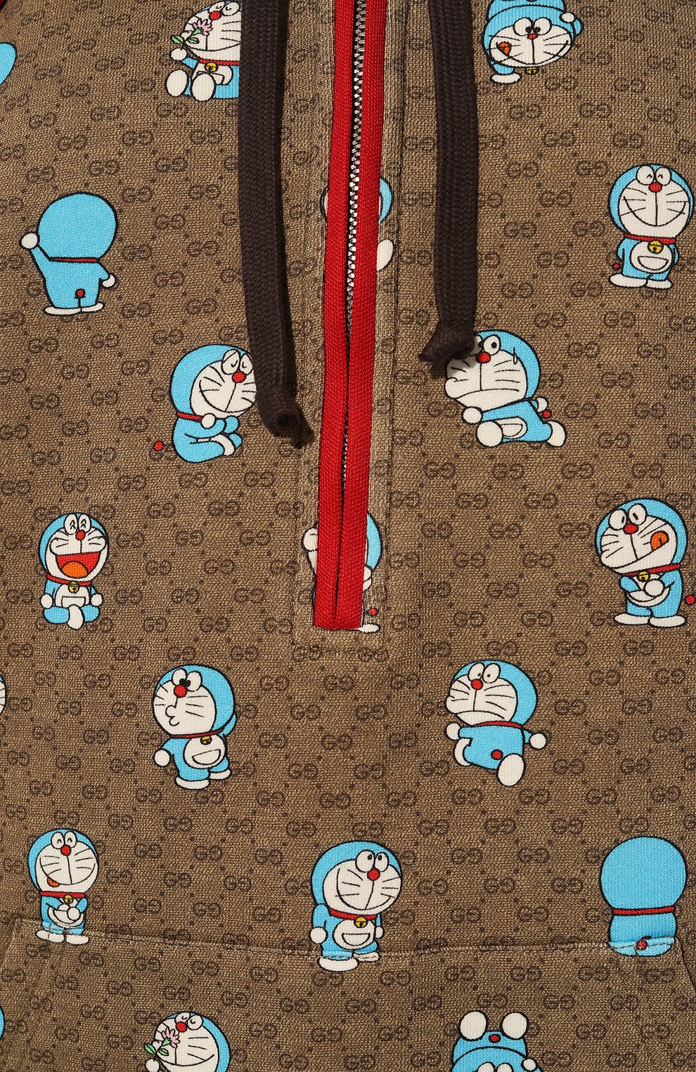 Хлопковое худи doraemon x gucci GUCCI, арт. 656650 XJDIE, фото 5