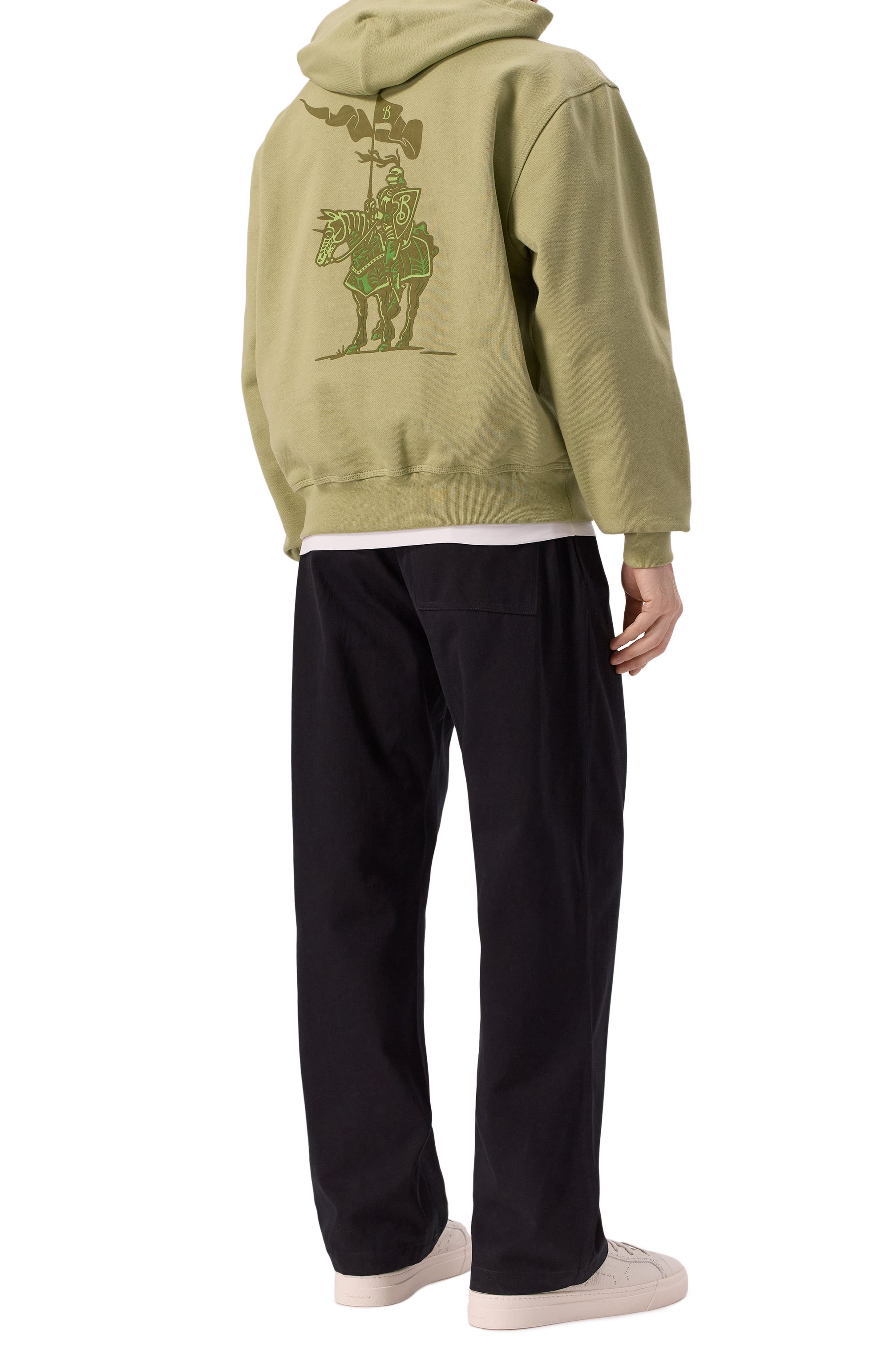 Хлопковое худи BURBERRY, арт. 8102452, фото 2