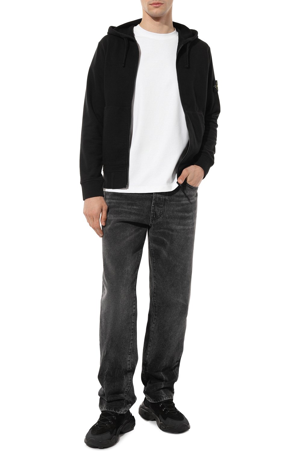 Хлопковая толстовка STONE ISLAND, арт. 771564220, фото 2