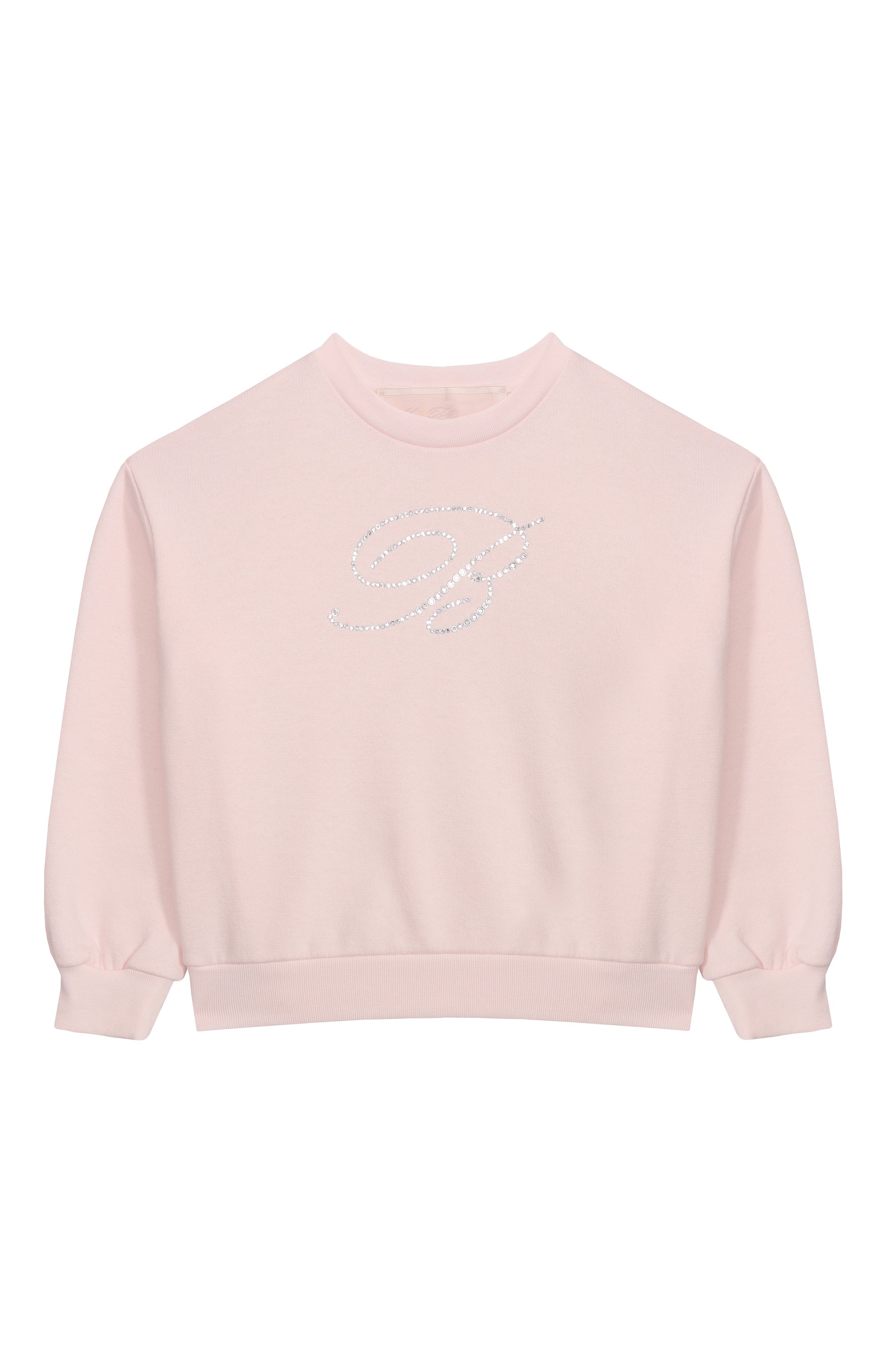 Хлопковый свитшот BLUMARINE, арт. BGFE001.0.FF010/3A-5A, фото 1