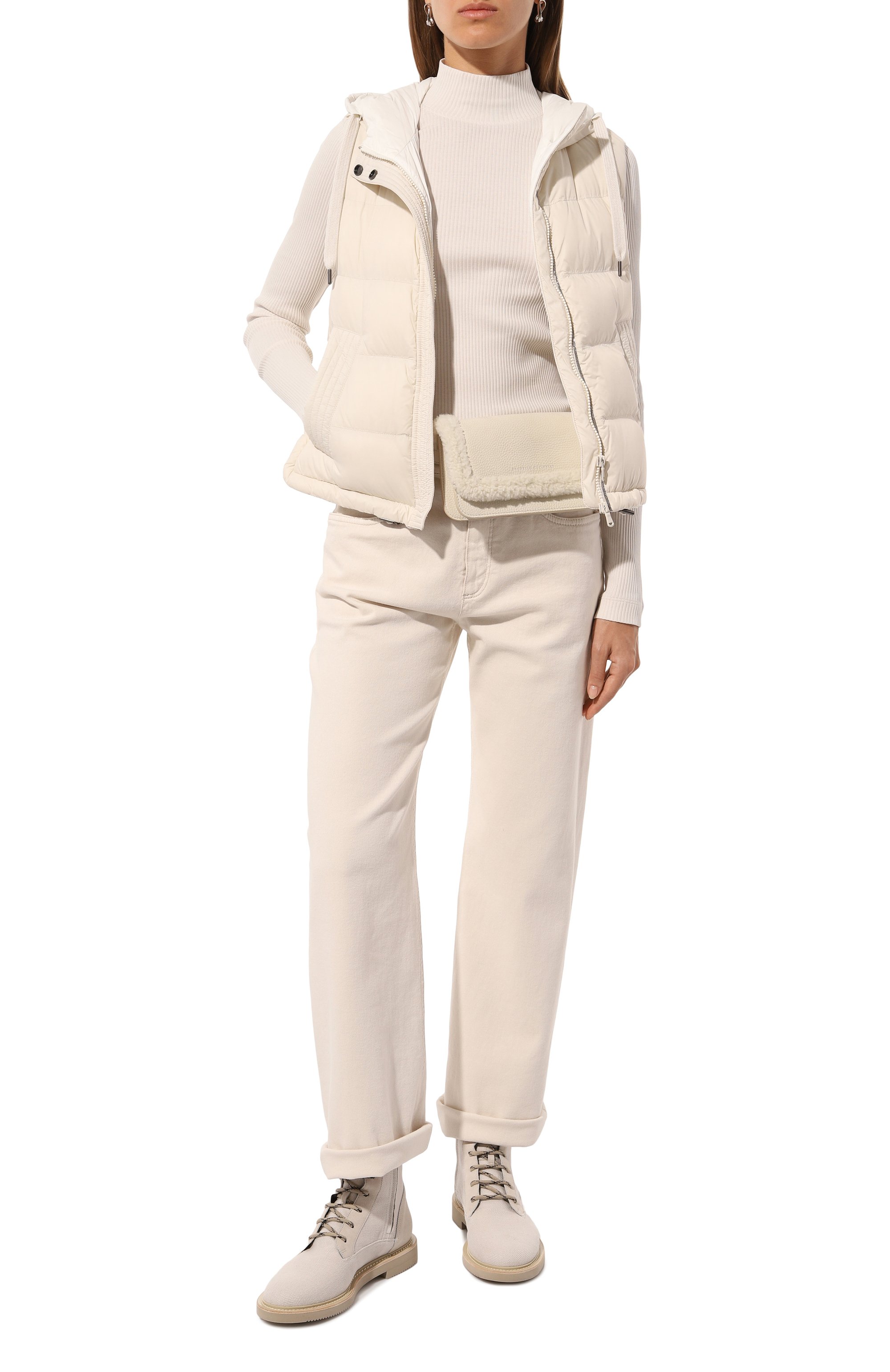 Пуховый жилет BRUNELLO CUCINELLI, арт. MR4052645, фото 2