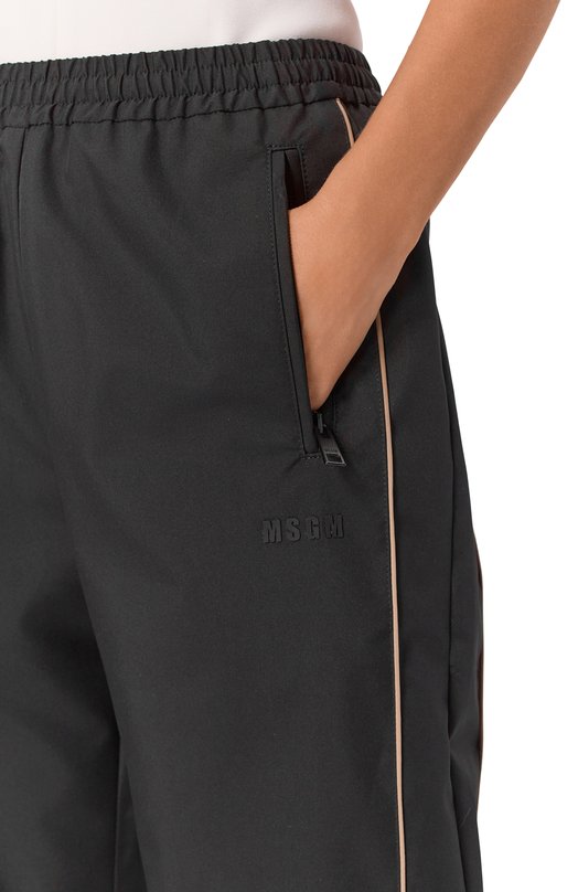 Брюки MSGM 3942MDP01/257813 Чёрный  3942MDP01/257813 Фото 5