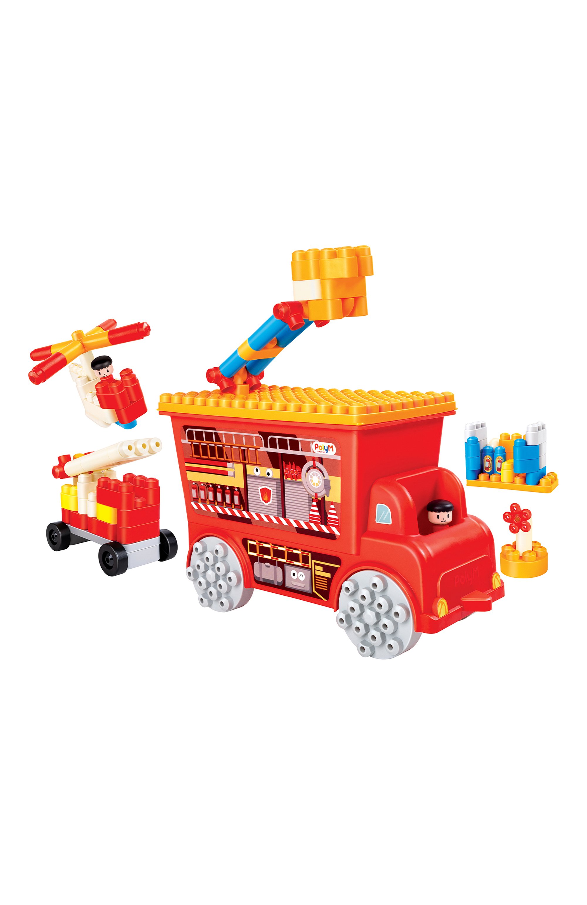 Игрушка конструктор пожарная машина HAPE, арт. 761821_HP, фото 2